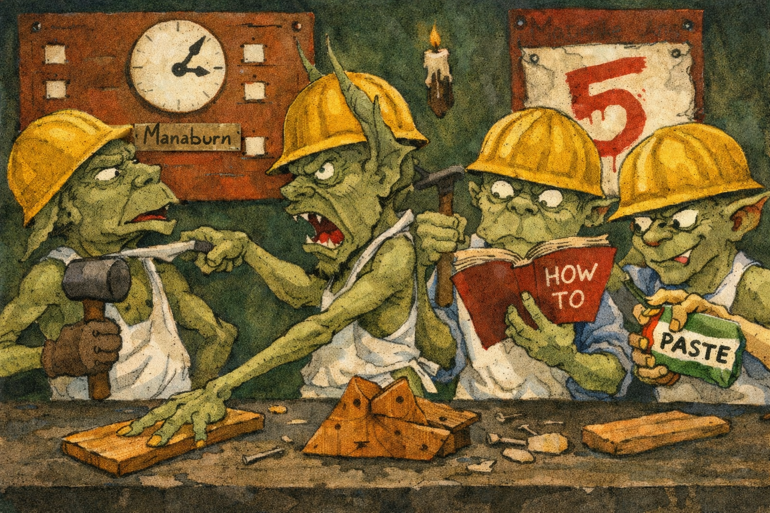 Page en construction - ManaBurn